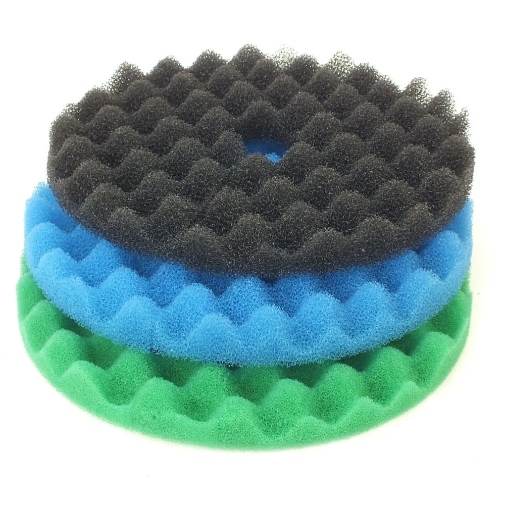 Egg Create Wave Shape Compatible Fish Pond Filter Foam Sponge Layers